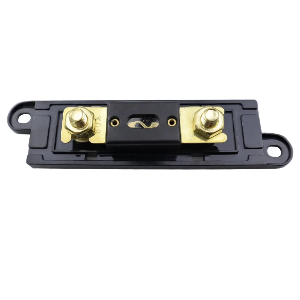Auto Accessories Bolt-on Fuse Holder ANL 50A/80A/100A/250A/300A Car Fuse Box Transparent Holder Distribution
