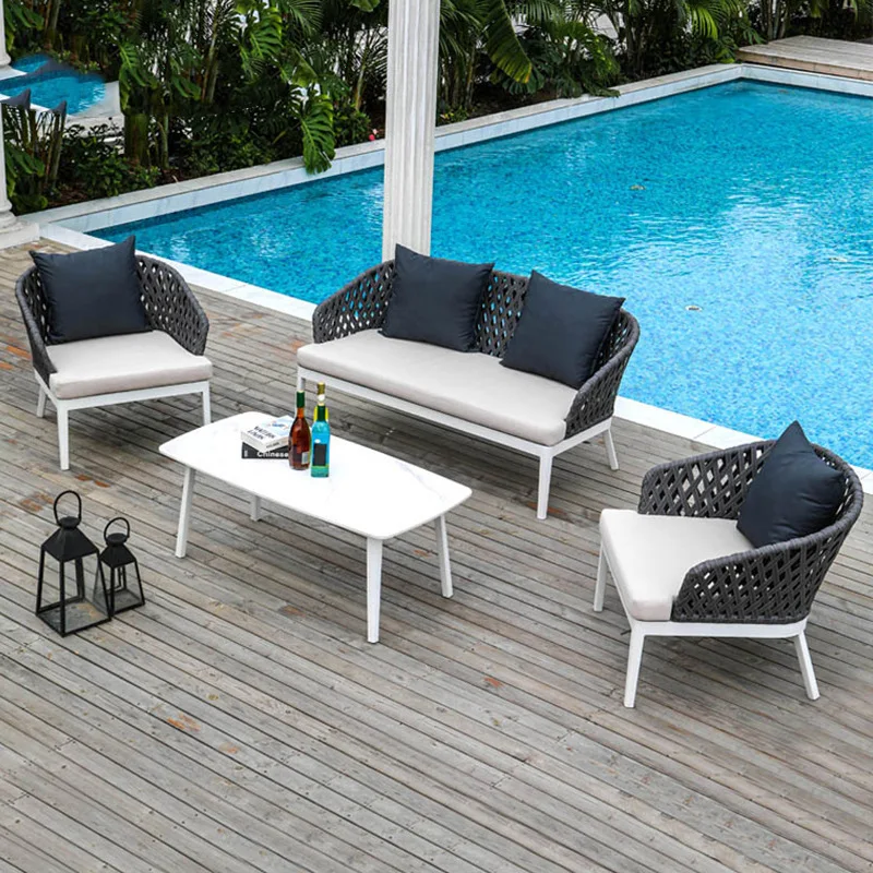 

Outdoor furniture leisure terrace rattan sofa rattan chair villa garden courtyard