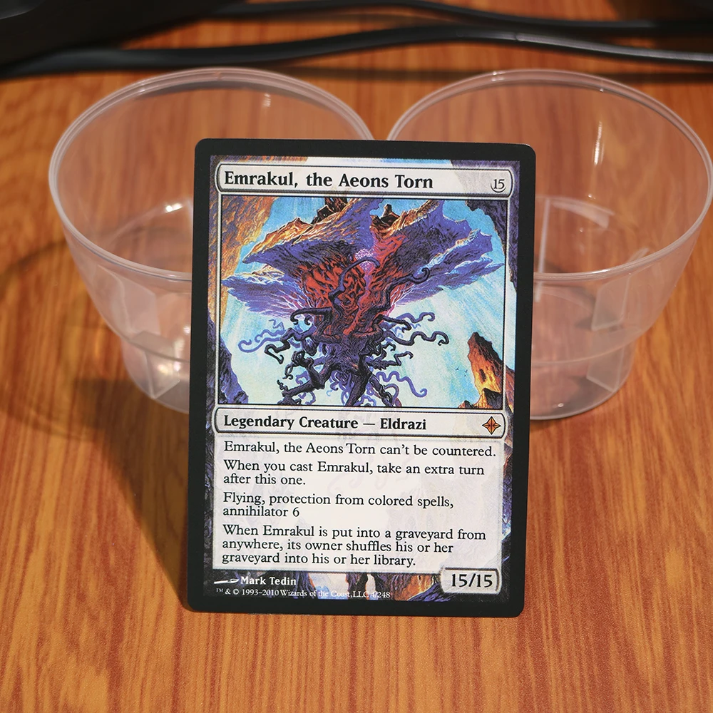 Emrakul the Aeons рваный подъем Eldrazi magician VZ прокси мг карты для сбора каждой прокси-карты |