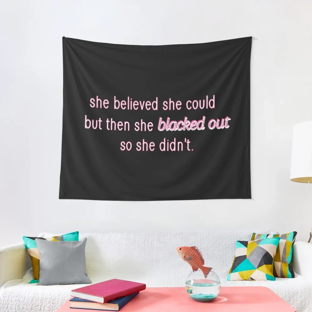 

She believed she could, but she blacked out Tapestry Bedroom Decorations Home Decoration Accessories Wall Hanging Decor Tapestry