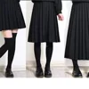 2023 Fashion New Pleated Skirts Women S-5XL Vintage Young basic Leisure Korean All-match Autumn High Waist Female Faldas College 1