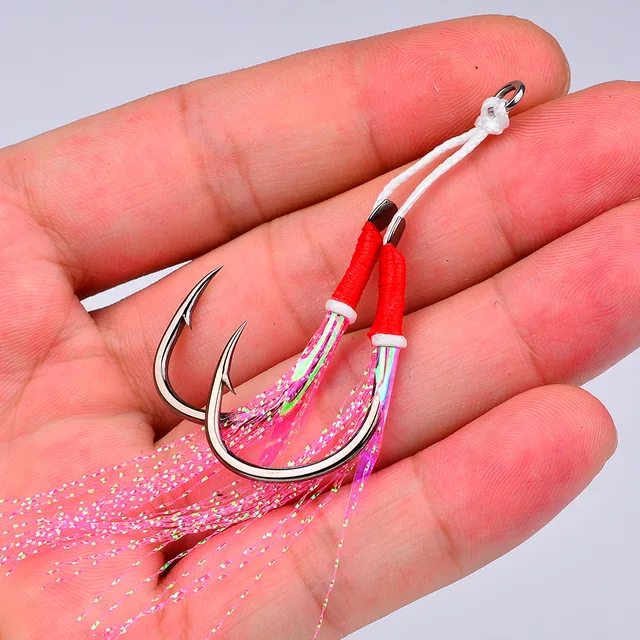 Lures Making Assist Hooks Sand Eel Jig Teaser Assist Hook