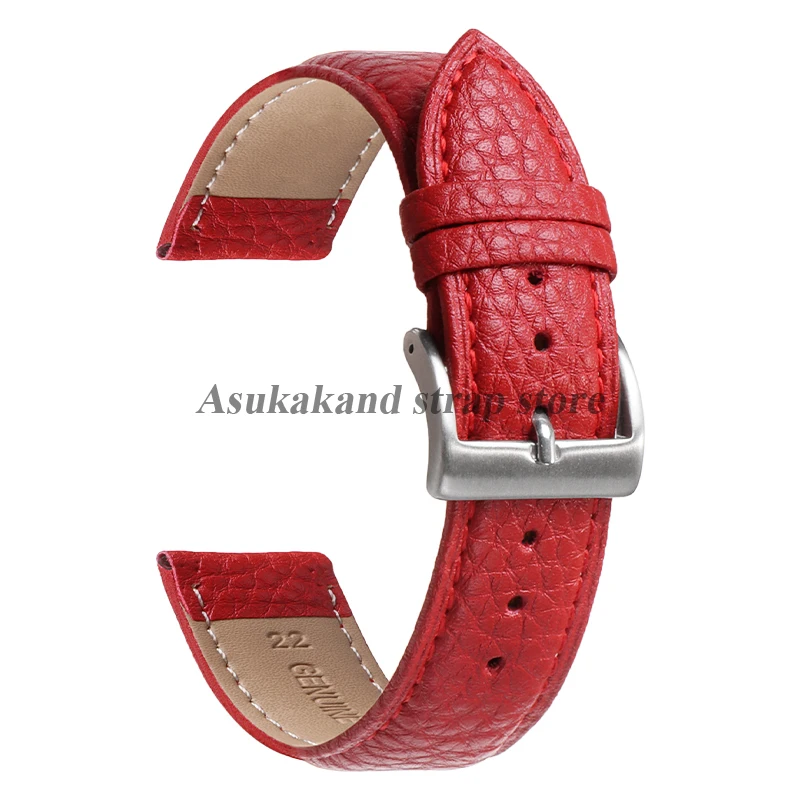 Luxurious Handmade Genuine Calfskin Leather Watch Band – Universal Soft Strap