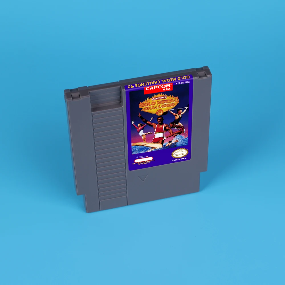 Gold Medal Challenge '92 RPG Game Card for NES 72 Pins 8bit