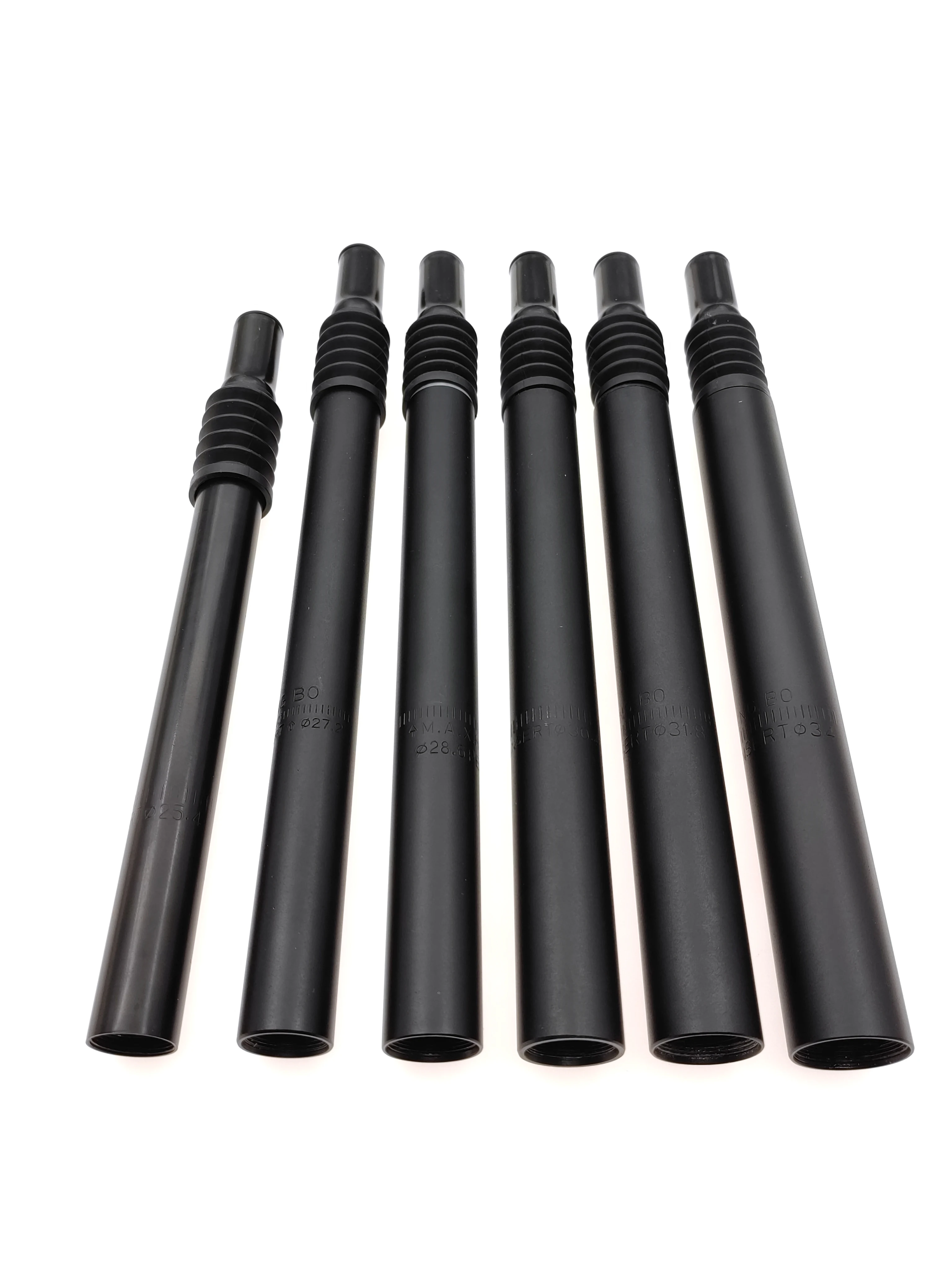 Tube De Selle Avec Amortisseur Pour Vélo électrique Ou Pliant - Diamètres 25.4 à 34 Mm, Aluminium Noir NOWACT