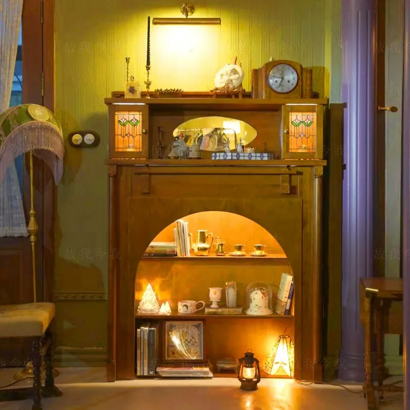 

The "Magic Fireplace" is why I am now using solid wood to store multi-level display cabinets, fireplaces, living rooms, bedrooms