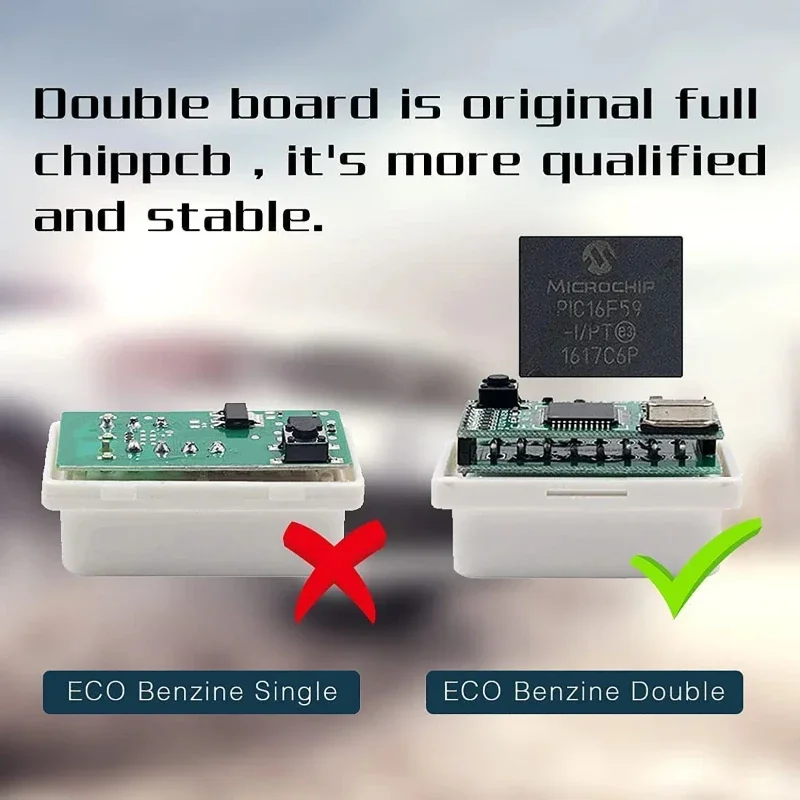 15% Fuel Savings Diesel ECO Chip-OBD2 Plug-and-Play Fuel Optimizer for Trucks & Heavy Vehicles