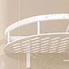 2PCS Bathroom Shelf Kitchen Storage Organizer Aluminum Alloy Shampoo Rack Shower Shelf Bathroom Accessories No Drill Shelf 4