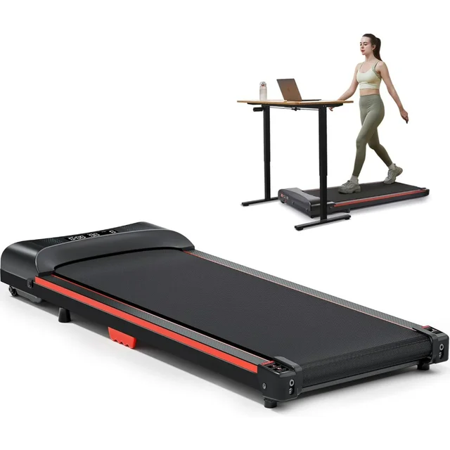 340 Lbs Capacity Goplus Under Desk Treadmill For Home And