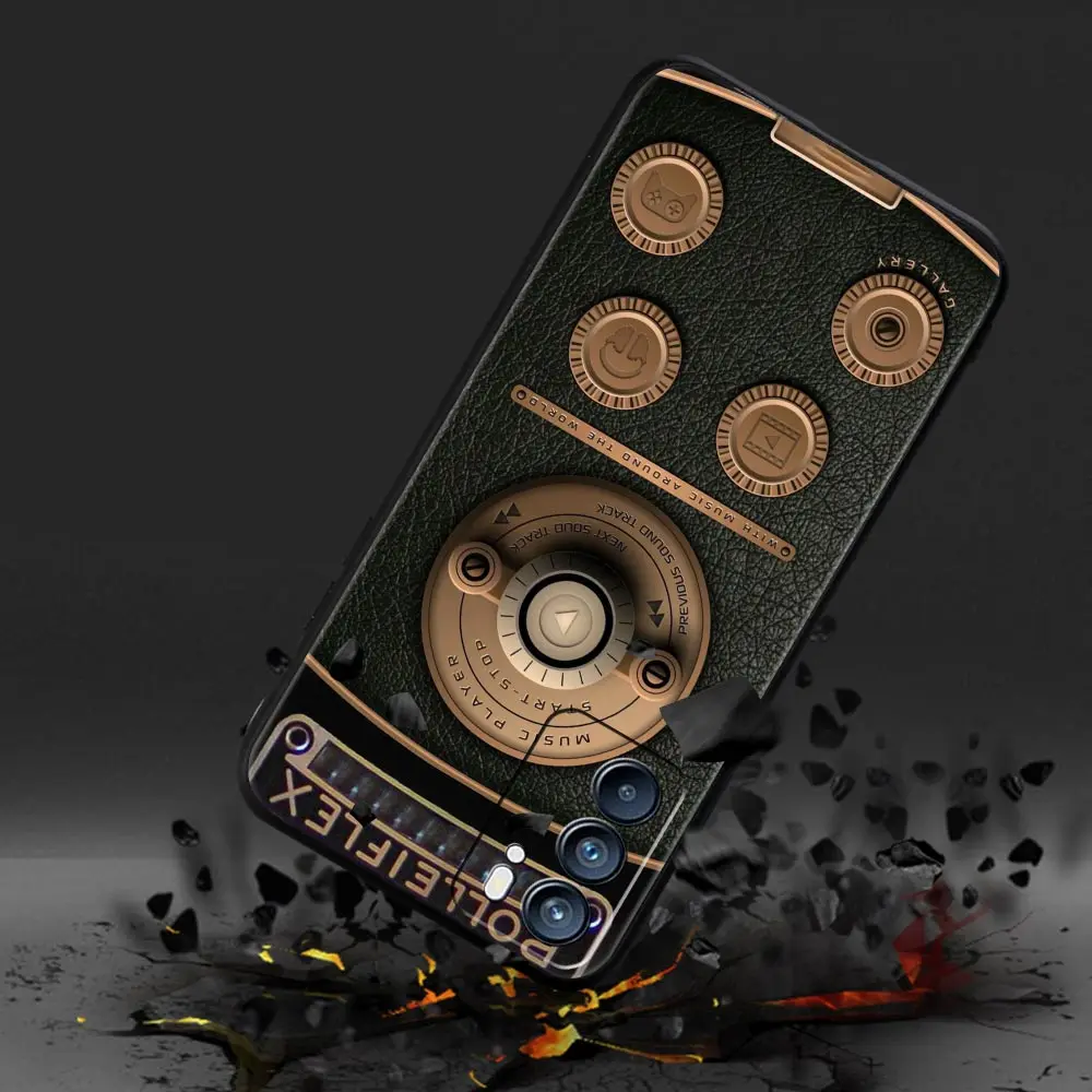 Retro Camera Tape Cassette Phone Case Cover
