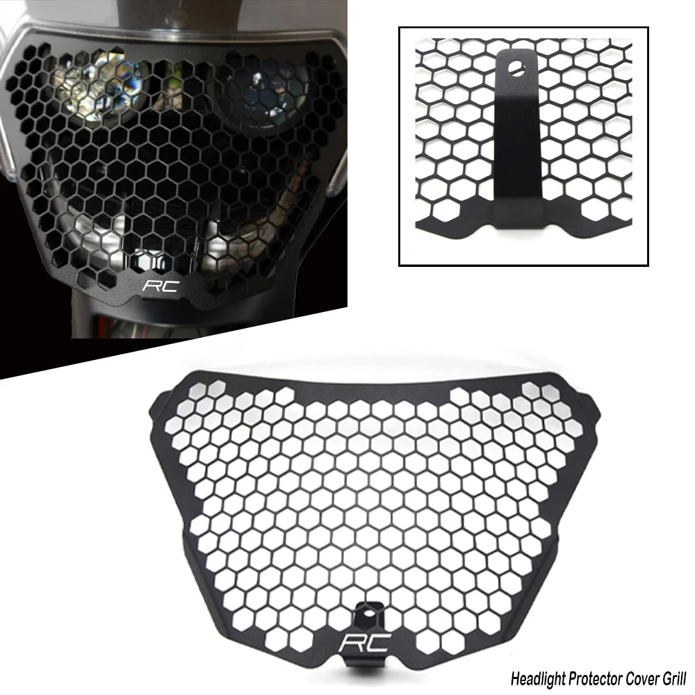 

Headlight Guard For RC125 RC200 RC390 2015 2016 2017 2018 2019 2020 2021 Head light Guard Headlamp Grille Guard Cover Protector