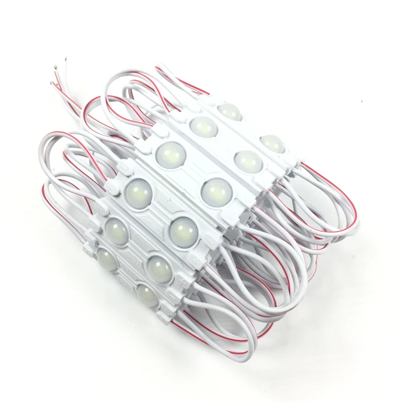 

Constant Current SMD 5730 2 Leds 1.0W Injection LED Module Lens 160 Degree 12V Waterproof Advertising Light 500pcs/Lot