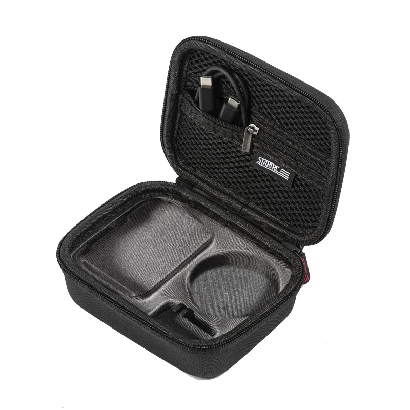 

Carrying Case for DJI Action 4 Storage Case PU Leather Hard Case for DJI Osmo Action 3 Camera Accessories Handbag