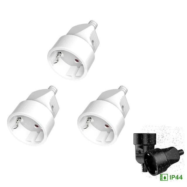 3pcs EU เปลี่ยน Rewireable ปลั๊กไฟ AC หญิง Outlet Connector Electeical ซ็อกเก็ตสําหรับ Power EXTENSION CABLE 250V 16A 1