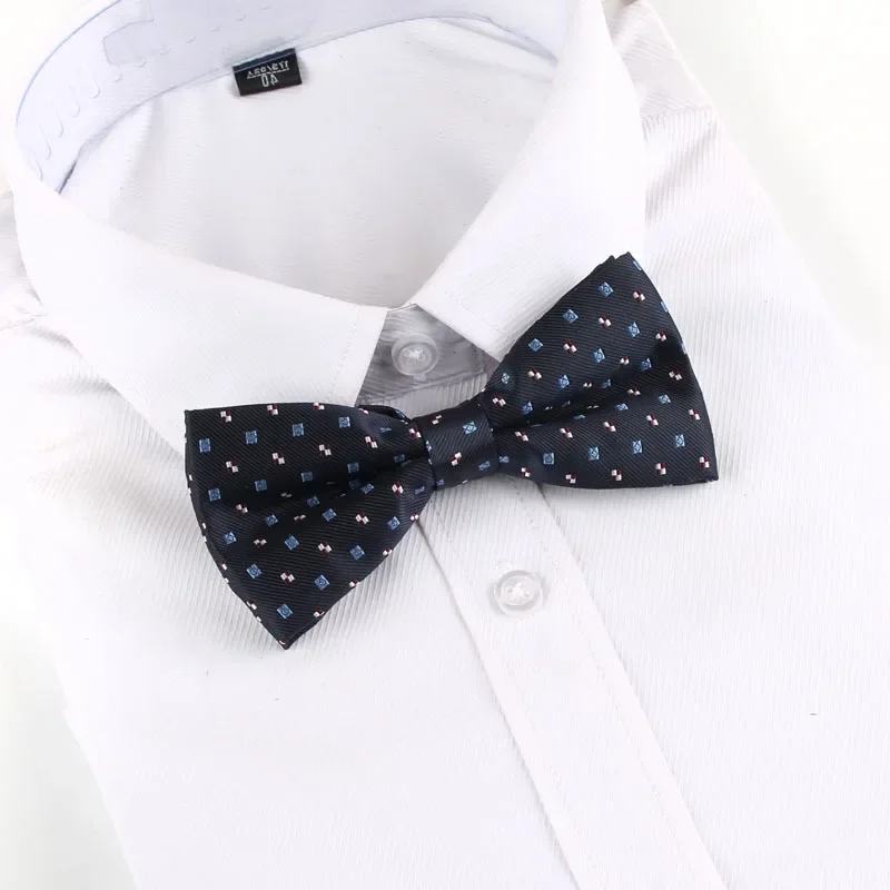Reusable blue red wool Women children velvet boy girl men flexible business green color bow tie black accessories