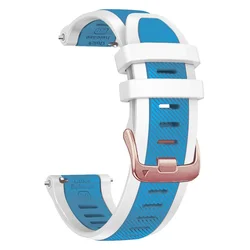 Versatile 20mm Silicone Watch Strap - Durable Replacement Band in Assorted Colors - 20mm Universal (M)