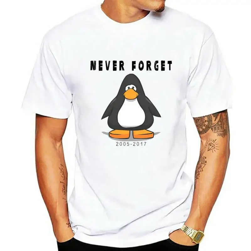 Club Penguin Never forget T shirt club penguin club penguin never