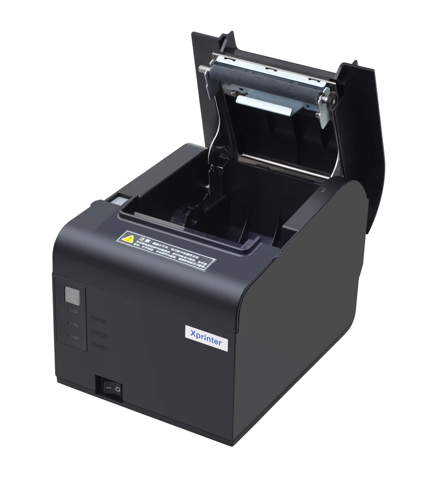 Xprinter XP-Q200H 80mm USB+LAN POS 시스템 감열 영수증 프린터 직접 감열 인쇄, 감열지 포함