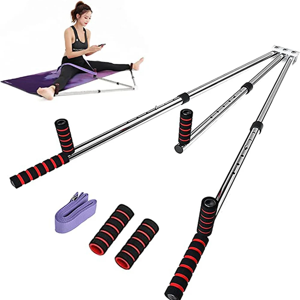 3 Bar Leg Barella Regolabile Split Stretching Machine In Acciaio Inox Home Yoga Dance Esercizio Flessibilità Attrezzature Per L'Allenamento