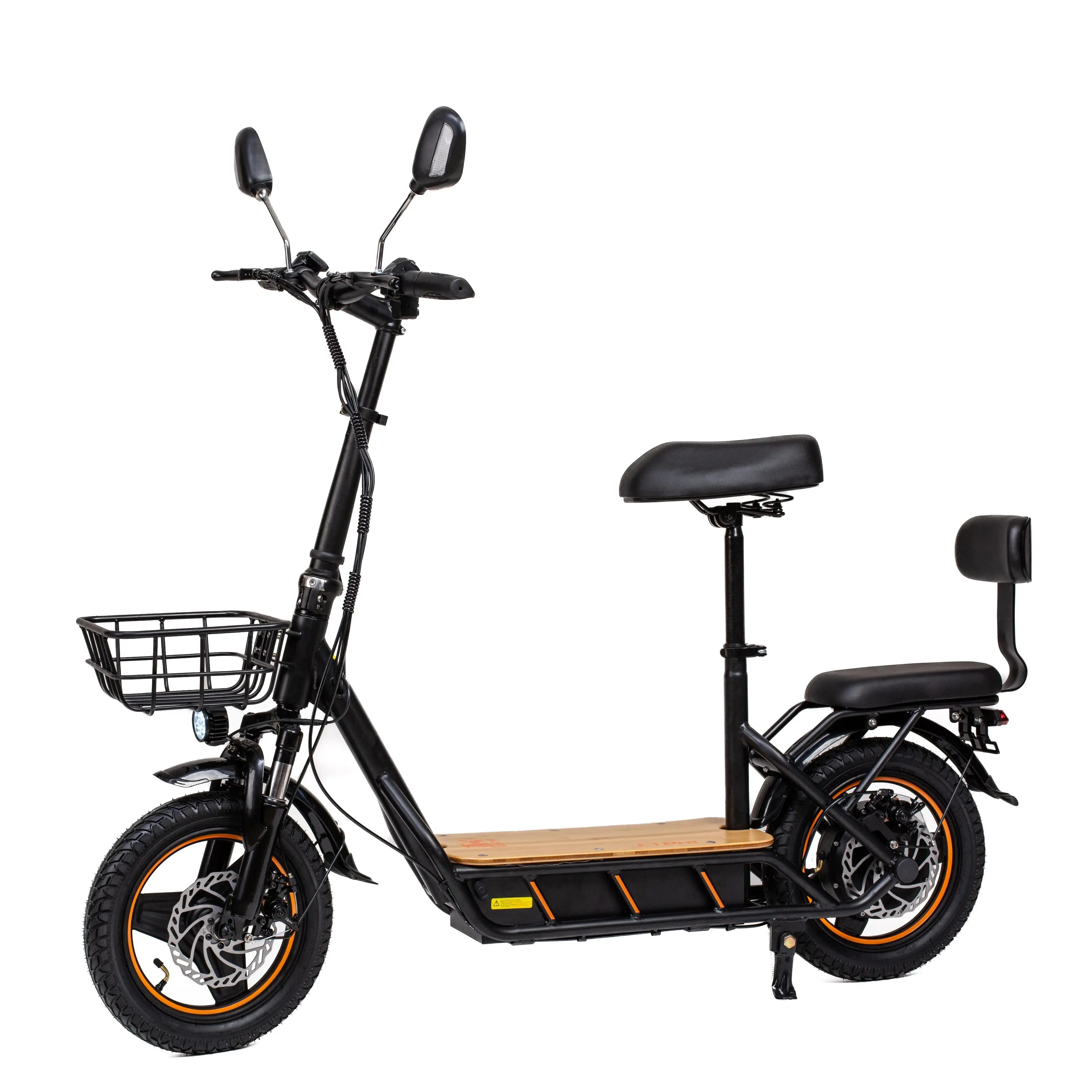 KuKirin C1 Pro Scooter elettrico 500W Motore 48V 26Ah Batteria 45 km Velocità massima con sedile 14" Pneumatico Scooter elettrico - immagine 3
