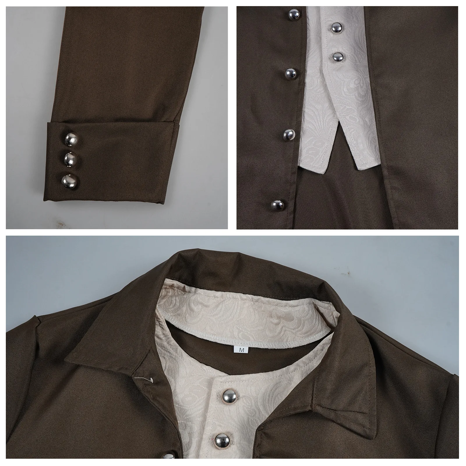 Generic Brown Trench Coat Costume for Men (Unofficial)