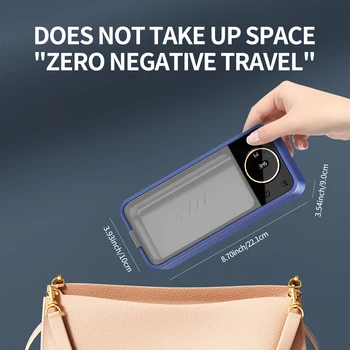 Portable Ultrasonic Eyeglass Cleaner, 55KHz Sonic Technology with 6 Modes, 360° Deep Cleaning for Clearer Glasses 1