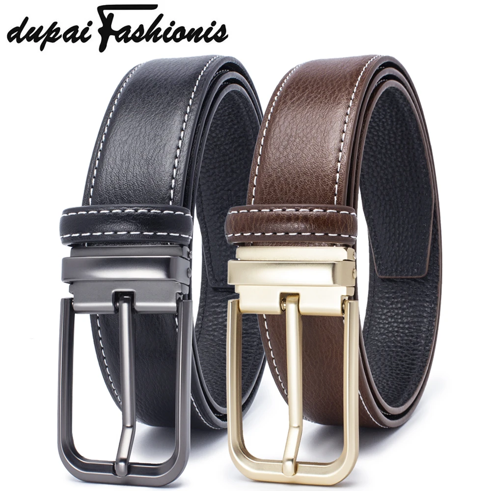

Men Belt For Jeans Men's Genuine Leather Belt Designer Belt For Man Pin Buckle Leather Strap Business Male Belts