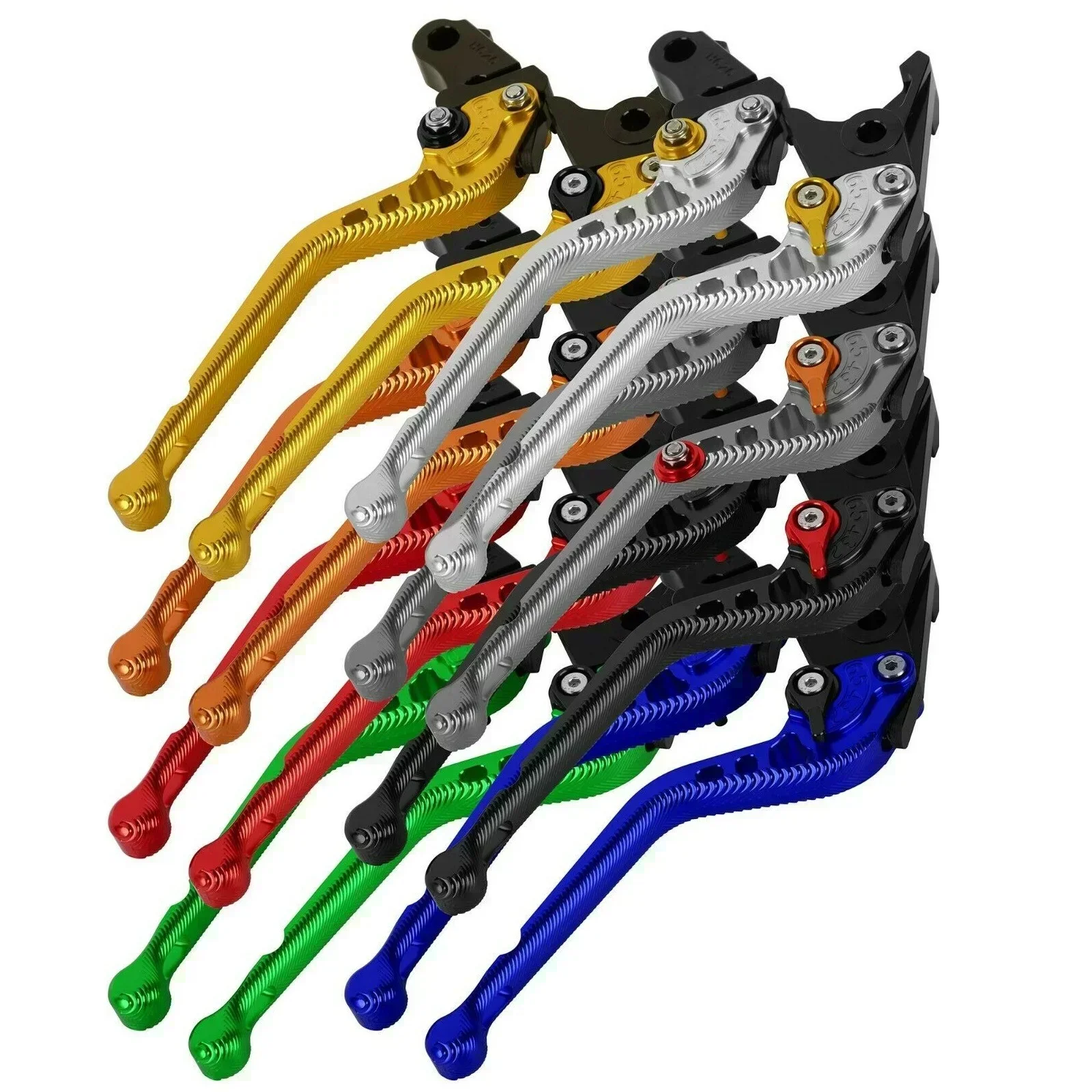 Leve Freno Frizione Moto 3D Lunghe per Ducati 1198/S/R 09-11 M1100/S/EVO MONSTER STREETFIGHTER/S 09-13 Diavel/Carbon/XDiavel/S - immagine 3
