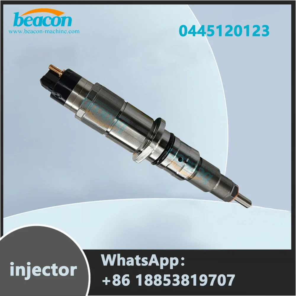 

Common rail diesel fuel injetor 0445120123 For Cummins engine, For nozzle DSLA140P1723, for control valve F00RJ02130