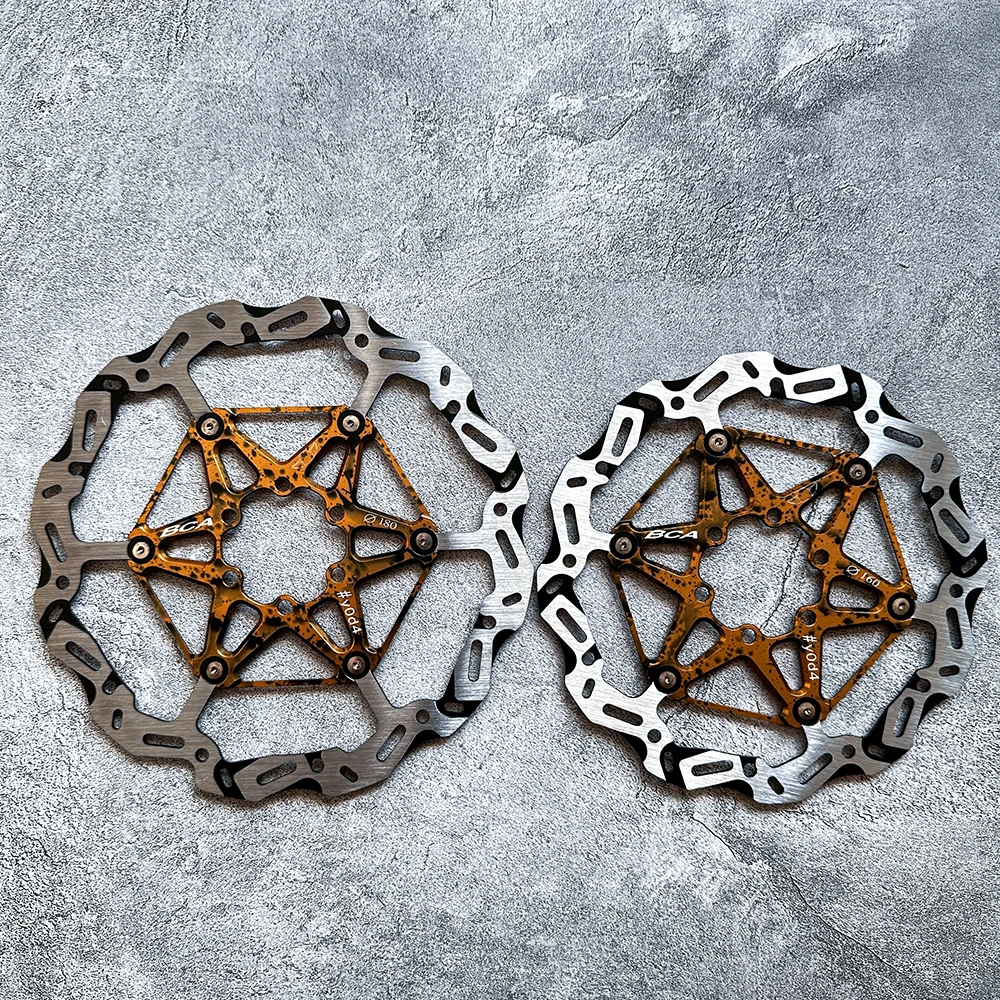 Тормозной диск BCA YOD4, центральный замок с 6 отверстиями, 160 мм, 180 мм, 203 мм/1,95 мм, велосипедные тормозные роторы, дорожные, горные дисковые тормоза