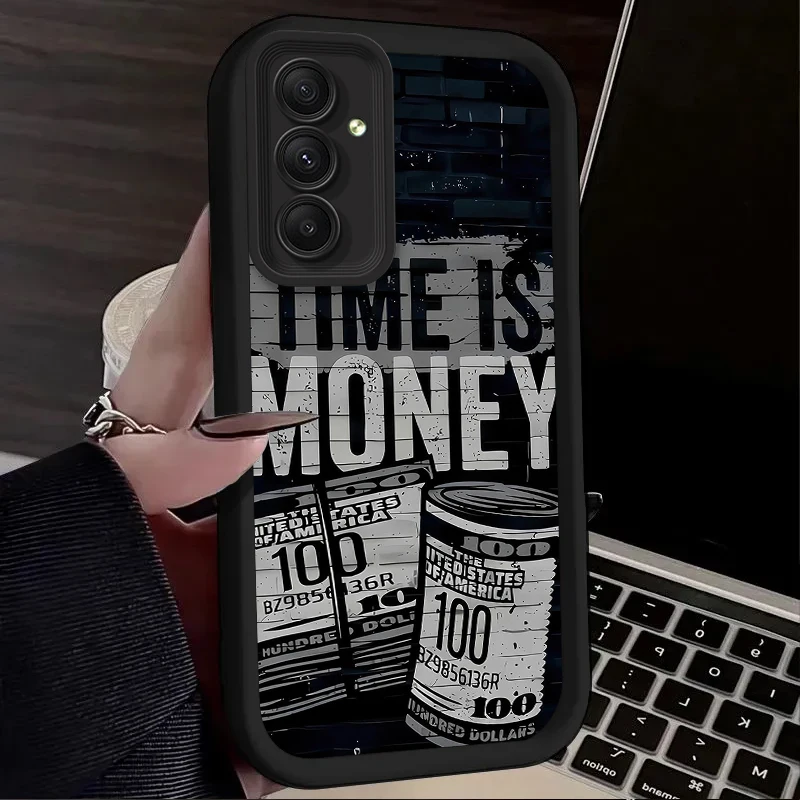 Time Is Money Dollar Design Phone Case Back Cover