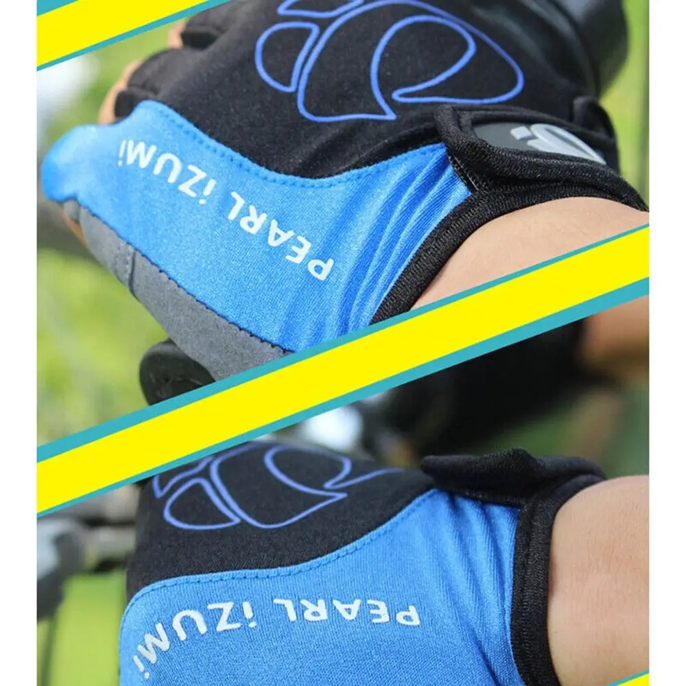 Half Finger Cycling Gloves High Quality Elasticity Silicone Padded Sports Gloves Soft Fingerless Riding Gloves Men 4