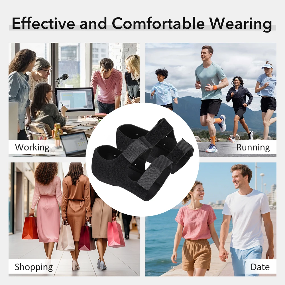 2pcs Heel Arch Support Pads Silicone Orthopedic for Plantar Fasciitis Achilles Tendinitis Shockproof Invisible Foot Arch Pads