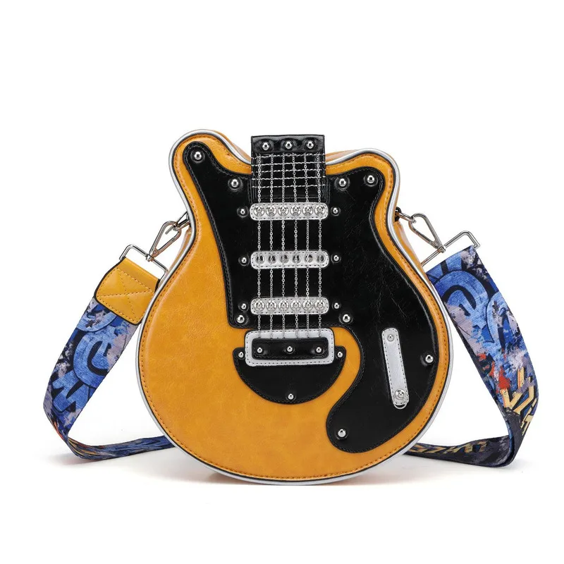 Guitar Fashionable Bag Style Shoulder Personalized Crossbody Handbags For Women Casual High-Quality Messenger Versatile Luxury