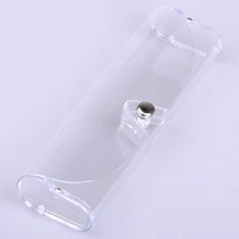 

Lightweight Transparent PVC Eyewear Cases Cover for Sunglasses Eyeglasses Case Reading Glasses Box Bag Eyewear Accessories
