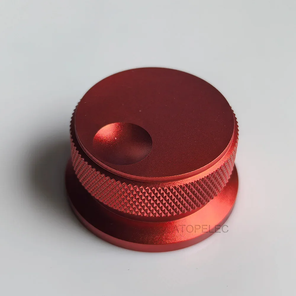 Manopola Di Controllo HiFi In Alluminio Massiccio | Foro Rotondo 6 Mm Universale Knob Zone