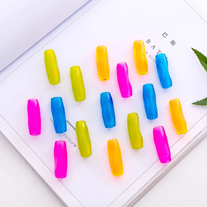 Learning Partner Children Students Stationery Pencil Holding Practise Device For Correcting Pen Holder Postures Grip 4Pcs/lot
