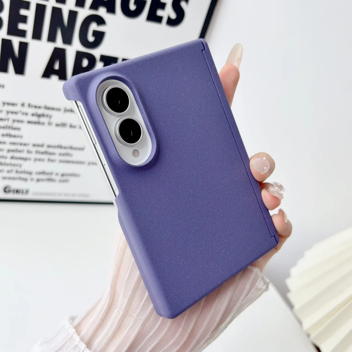 Luxury Matte Candy Solid Color Frosted Hard PC Shockproof Phone Case