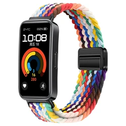 Sports Nylon Loop Strap - Premium Replacement Bracelet Belt for Huawei Band 11 Pro (Official rainbow)