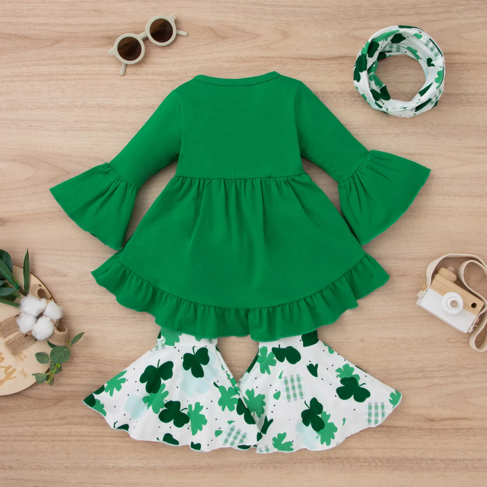 Toddler Girl St. Patrick’s Outfit Set 5