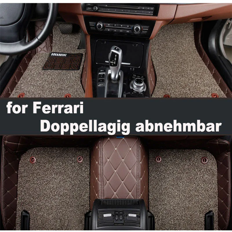 

Всесезонные автомобильные коврики на пол с полным покрытием на заказ для Ferrari 612 scкатегориев 458-F430