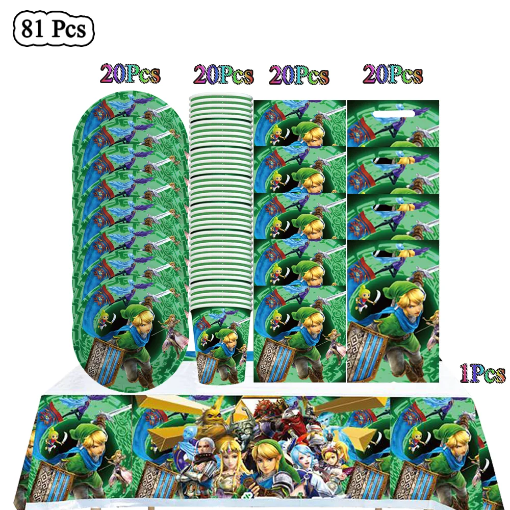 Do Partido Conjunto De Partido Zelda Paper