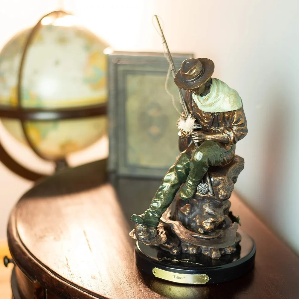 

Bliss Bronze Color 13 x 8 Hand-cast Resin Decorative Sculpture