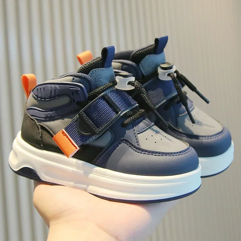 High Top Kids Sports Shoes for School and Casual Wear