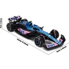 Bburago 1:43 BWT Alpine F1 Team 2023 A523 Bahrain #10 #31 Pink/Flat Racing Formula Car Static Simulation Diecast Alloy Model Car 5