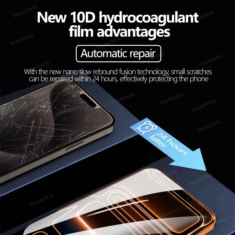 Premium 3-Pack Hydrogel Screen Protector Film