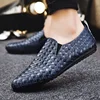 Men's Casual Leather Shoes Spring/Autumn Ventilate Men Loafers Shoes Driving Man Shoe 3