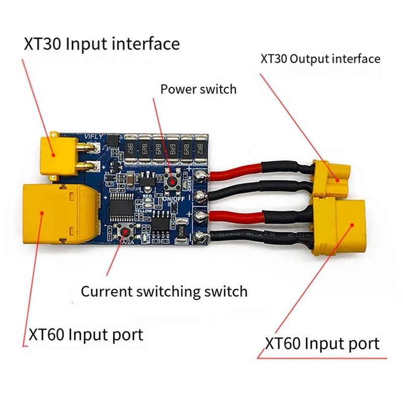 ABHS-Shortsaver 2 Smart Smoke Stopper Electronic Fuse To Prevent Short-Circuit & Over-Current For FPV Racing RC Drone
