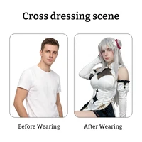 Cosplay Crossdresser Silicone Bra With Breast Detachable 2-in-1 Converge Chest Shape Flat Chest Turns Larger Instantly - Image 3