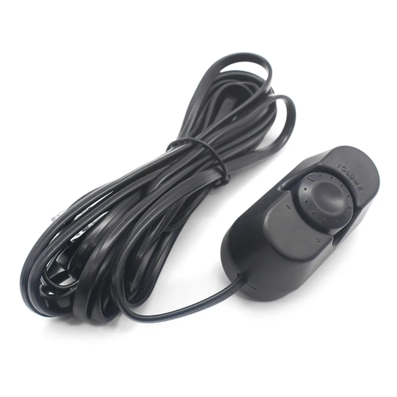 Universal Car Amplifier Volumes Regulator Speaker Bass Controller Car Amplifier Sound Adjuster Subwoofer Amplifie Remote Volumes